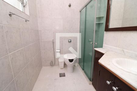 Banheiro da Suíte de apartamento à venda com 1 quarto, 55m² em Jardim Guanabara, Rio de Janeiro
