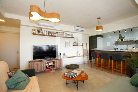 Sala de apartamento à venda com 3 quartos, 120m² em Pinheiros, São Paulo