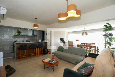 Sala de apartamento à venda com 3 quartos, 120m² em Pinheiros, São Paulo