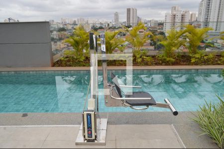Piscina de apartamento para alugar com 1 quarto, 22m² em Alto do Ipiranga, São Paulo