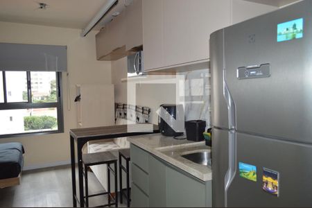 Cozinha de apartamento para alugar com 1 quarto, 22m² em Alto do Ipiranga, São Paulo