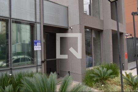 Fachada + Plaquinha de apartamento para alugar com 1 quarto, 22m² em Alto do Ipiranga, São Paulo