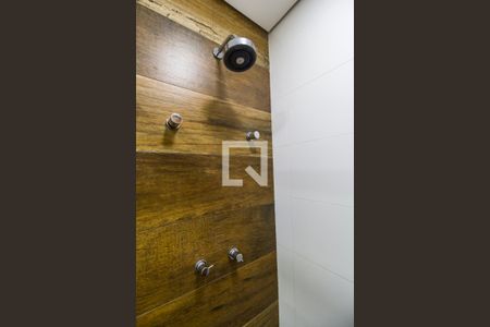Banheiro da Suíte de apartamento à venda com 1 quarto, 50m² em Residencial Tambore Iii, Santana de Parnaíba