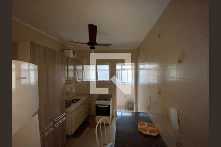 Cozinha de apartamento para alugar com 1 quarto, 57m² em Vila Tupi, Praia Grande
