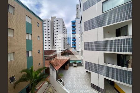 Vista da Sacada de apartamento para alugar com 1 quarto, 57m² em Vila Tupi, Praia Grande