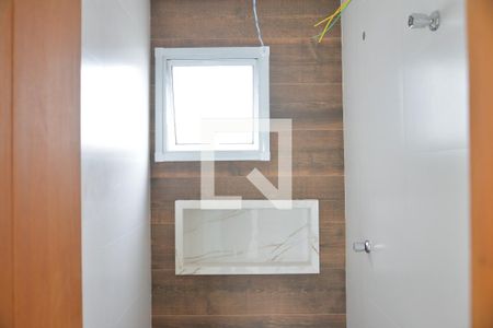 Banheiro da Suíte de apartamento à venda com 2 quartos, 106m² em Vila Pires, Santo André