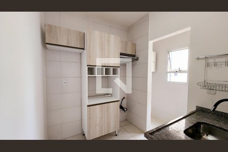 Cozinha e Área de Serviço de apartamento para alugar com 2 quartos, 54m² em Vila Nova Medeiros, Jundiaí