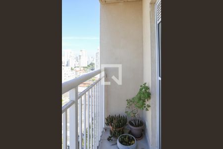 Varanda da Sala de apartamento para alugar com 1 quarto, 38m² em Barra Funda, São Paulo