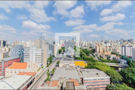 Vista da Varanda de kitnet/studio para alugar com 1 quarto, 24m² em Liberdade, São Paulo