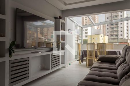 Sala de apartamento à venda com 3 quartos, 130m² em Baeta Neves, São Bernardo do Campo
