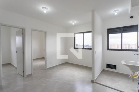 Sala de apartamento para alugar com 2 quartos, 40m² em Centro, Diadema