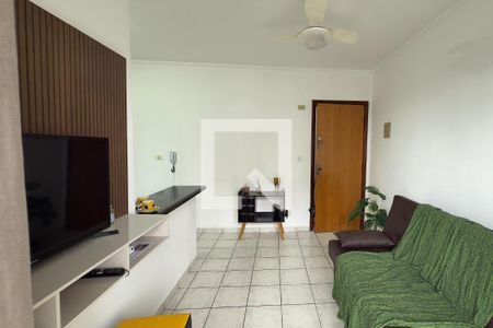 Sala de apartamento para alugar com 1 quarto, 42m² em Cidade Ocian, Praia Grande