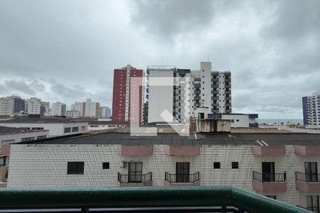 Vista - Sala de apartamento para alugar com 1 quarto, 42m² em Cidade Ocian, Praia Grande
