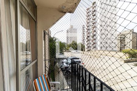 Varanda da Sala de apartamento à venda com 2 quartos, 60m² em Parque Bristol, São Paulo