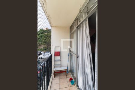 Varanda da Sala de apartamento à venda com 2 quartos, 60m² em Parque Bristol, São Paulo
