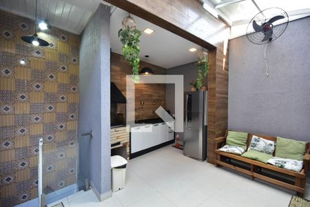 Churrasqueira de casa à venda com 3 quartos, 280m² em Jardim Colombo, São Paulo
