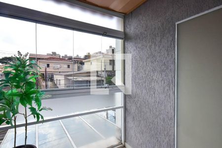 Varanda da Suíte 3 de casa à venda com 3 quartos, 280m² em Jardim Colombo, São Paulo