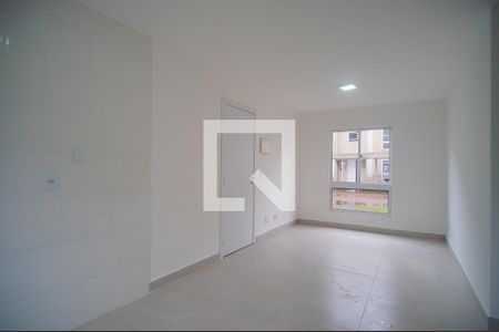 Sala/Cozinha de apartamento à venda com 3 quartos, 56m² em São Miguel, São Leopoldo