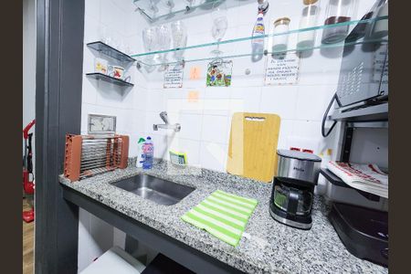 Cozinha de apartamento à venda com 1 quarto, 34m² em Centro, Rio de Janeiro