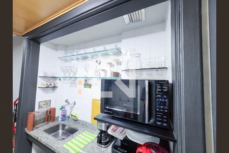 Cozinha de apartamento à venda com 1 quarto, 34m² em Centro, Rio de Janeiro