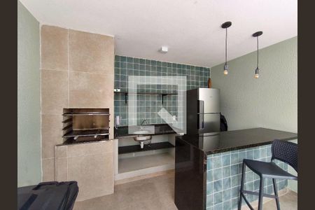 Área comum - Churrasqueira de apartamento à venda com 2 quartos, 44m² em Santo Cristo, Rio de Janeiro