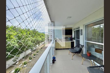 Varanda de apartamento à venda com 3 quartos, 91m² em Recreio dos Bandeirantes, Rio de Janeiro