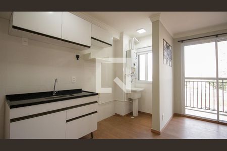 Sala/Cozinha de apartamento para alugar com 2 quartos, 42m² em Parque da Vila Prudente, São Paulo