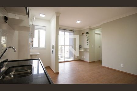 Sala/Cozinha de apartamento para alugar com 2 quartos, 42m² em Parque da Vila Prudente, São Paulo