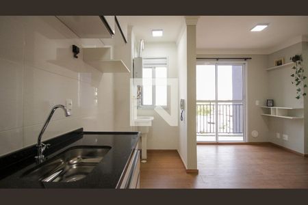 Sala/Cozinha de apartamento para alugar com 2 quartos, 42m² em Parque da Vila Prudente, São Paulo