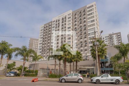Fachada de apartamento à venda com 2 quartos, 60m² em São Sebastião, Porto Alegre