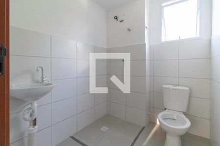 Banheiro social de apartamento à venda com 2 quartos, 43m² em Bom Jesus, Contagem