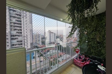 Varanda  de apartamento à venda com 2 quartos, 57m² em Vila Rosalia, Guarulhos