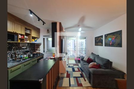 Sala de apartamento à venda com 2 quartos, 57m² em Vila Rosalia, Guarulhos