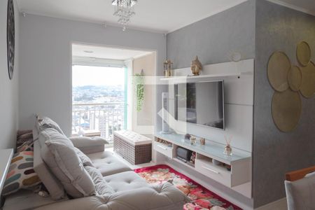 Sala de apartamento para alugar com 2 quartos, 56m² em Vila Galvão, Guarulhos