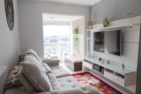 Sala de apartamento para alugar com 2 quartos, 56m² em Vila Galvão, Guarulhos