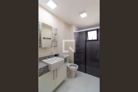 Banheiro da Suíte de apartamento para alugar com 2 quartos, 81m² em Vila Romana, São Paulo