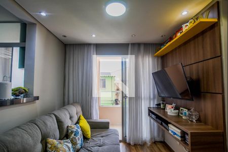 Sala de apartamento à venda com 2 quartos, 51m² em Utinga, Santo André