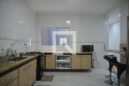 Cozinha de casa para alugar com 3 quartos, 260m² em Jardim Las Vegas, Santo André