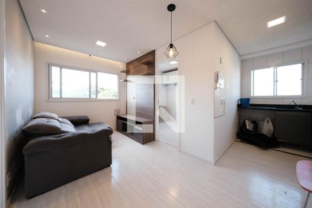 Sala/Cozinha de apartamento à venda com 2 quartos, 37m² em Vila Pierina, São Paulo