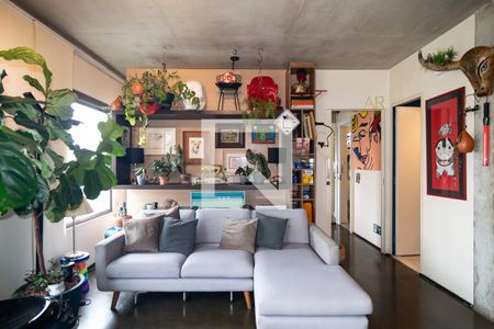 Sala de apartamento à venda com 1 quarto, 74m² em Bela Vista, São Paulo