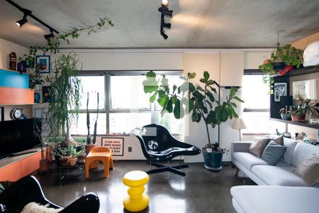 Sala de apartamento à venda com 1 quarto, 74m² em Bela Vista, São Paulo