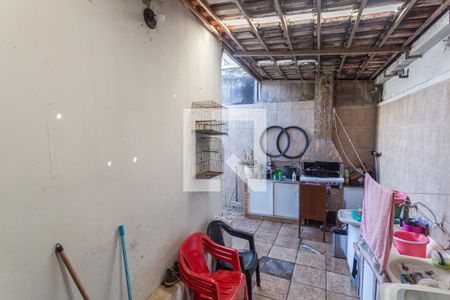 Área de Serviço/Churrasqueira de casa à venda com 3 quartos, 172m² em Santa Tereza, Belo Horizonte