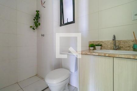 Banheiro Social de apartamento para alugar com 2 quartos, 59m² em Jardim Belval, Barueri