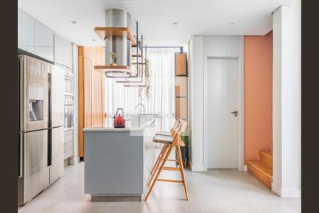 Cozinha de apartamento à venda com 1 quarto, 70m² em Pinheiros, São Paulo