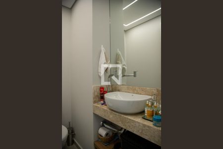 Lavabo de apartamento à venda com 1 quarto, 50m² em Jardim das Acacias, São Paulo