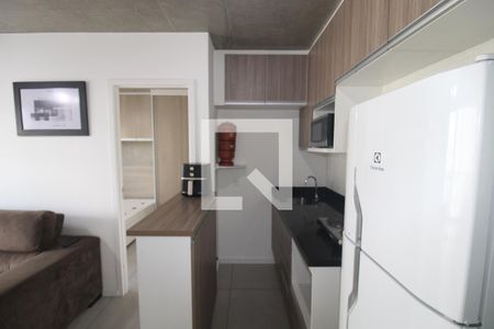 Sala / Cozinha de apartamento para alugar com 1 quarto, 43m² em Santana, São Paulo