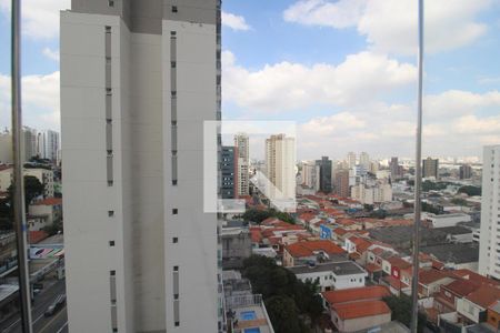 Sala / Cozinha - Varanda de apartamento para alugar com 1 quarto, 43m² em Santana, São Paulo