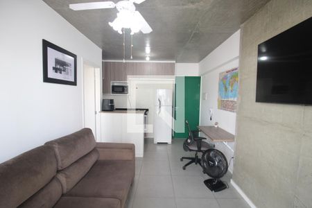 Sala / Cozinha de apartamento para alugar com 1 quarto, 43m² em Santana, São Paulo