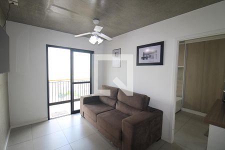 Sala / Cozinha de apartamento para alugar com 1 quarto, 43m² em Santana, São Paulo