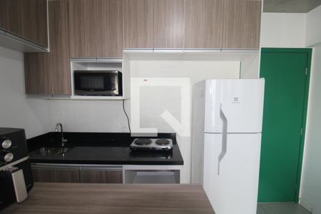 Sala / Cozinha de apartamento para alugar com 1 quarto, 43m² em Santana, São Paulo